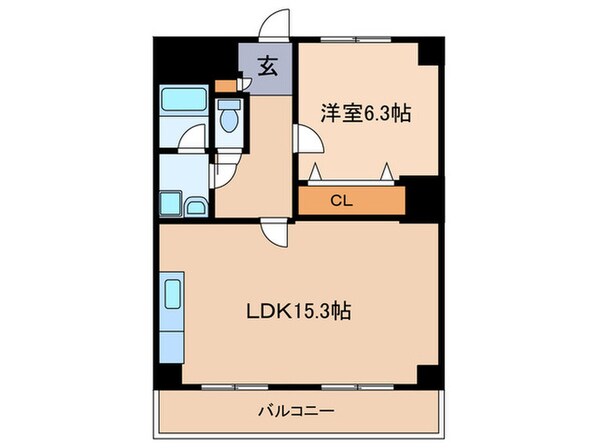 カサベルデの物件間取画像